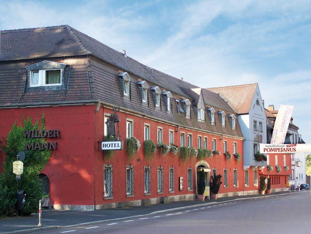 Hotel Wilder Mann Aschaffenburg Exterior foto